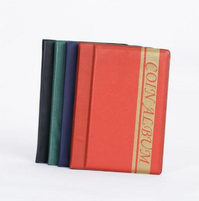 Álbum Colección Monedas y Sellos Antiguos - 120 Bolsillos PVC, Versión Inglesa
