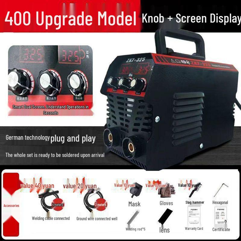 Bai Lie 350 Industrial Electric Welder – Dual-Purpose, Three-in-One Gasless TIG/MIG for Home and Professional Use