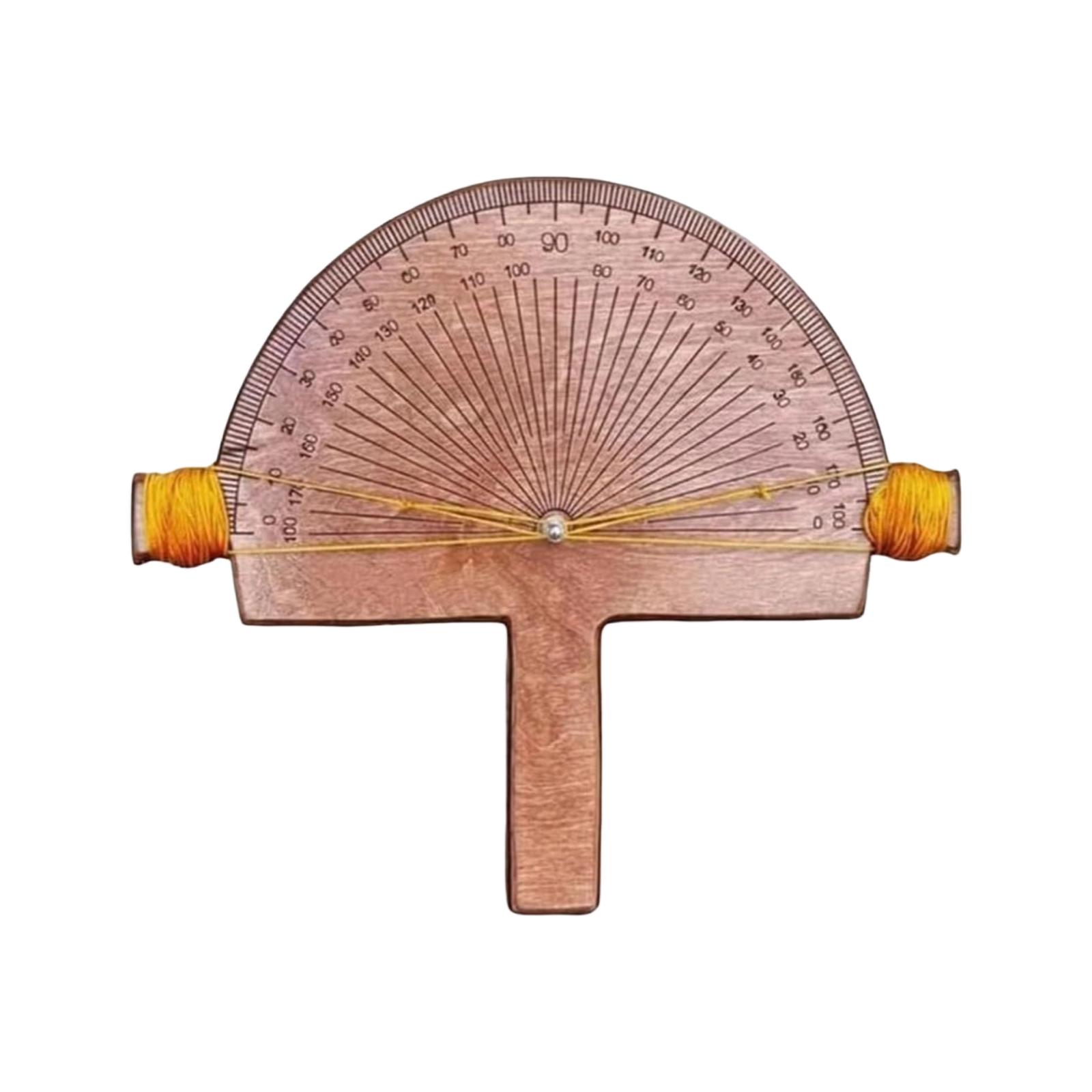 

Precision Angle Detector Handmade Birch Wood Measuring Tool