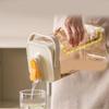 Dispenser d'Acqua per Frigorifero con Rubinetto Maniglia a Prova di Perdite Contenitore per Bevande Liquide Bevande Fredde