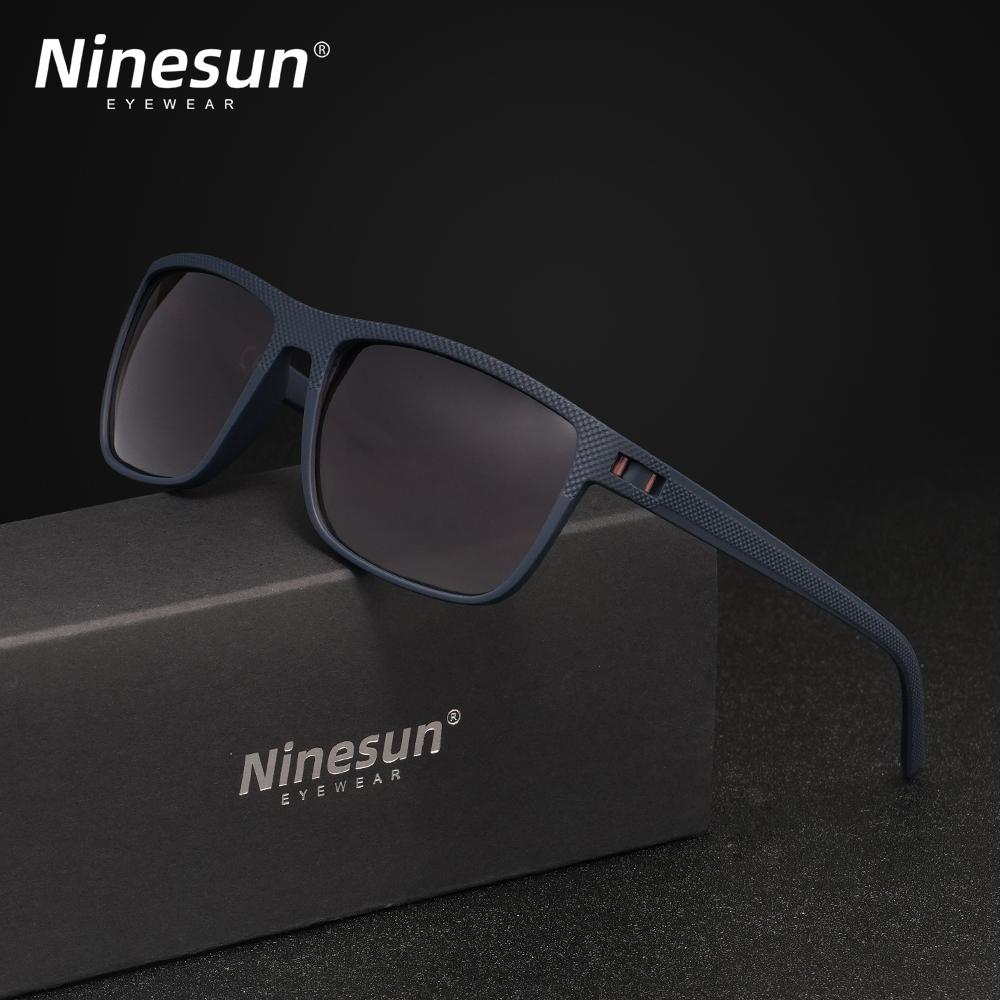 NINESUN New Fashion Men/Women Sunglasses Classic Mirror Lens Polarized UV400 Glasses Large Frame High Quality Driving Eyewear