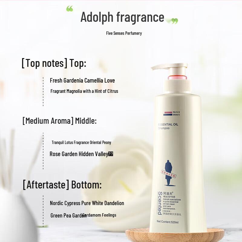 Adolph Anti-Dandruff & Oil Control Shampoo & Shower Gel Set