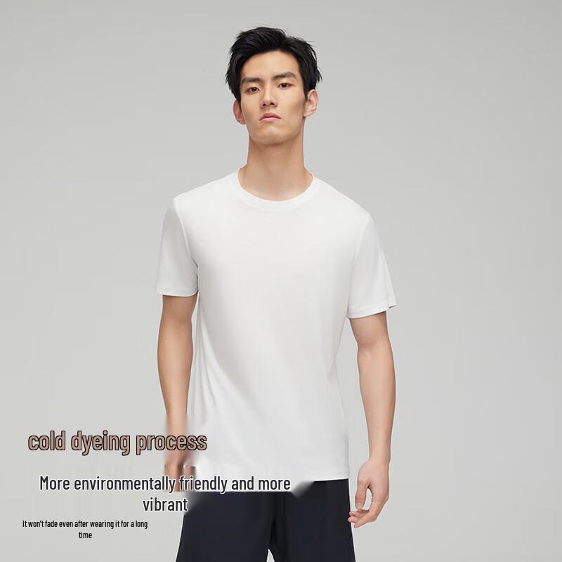 HLA Pro8 Men's Short Sleeve Anti-Bacterial Tencel Blend T-Shirt
