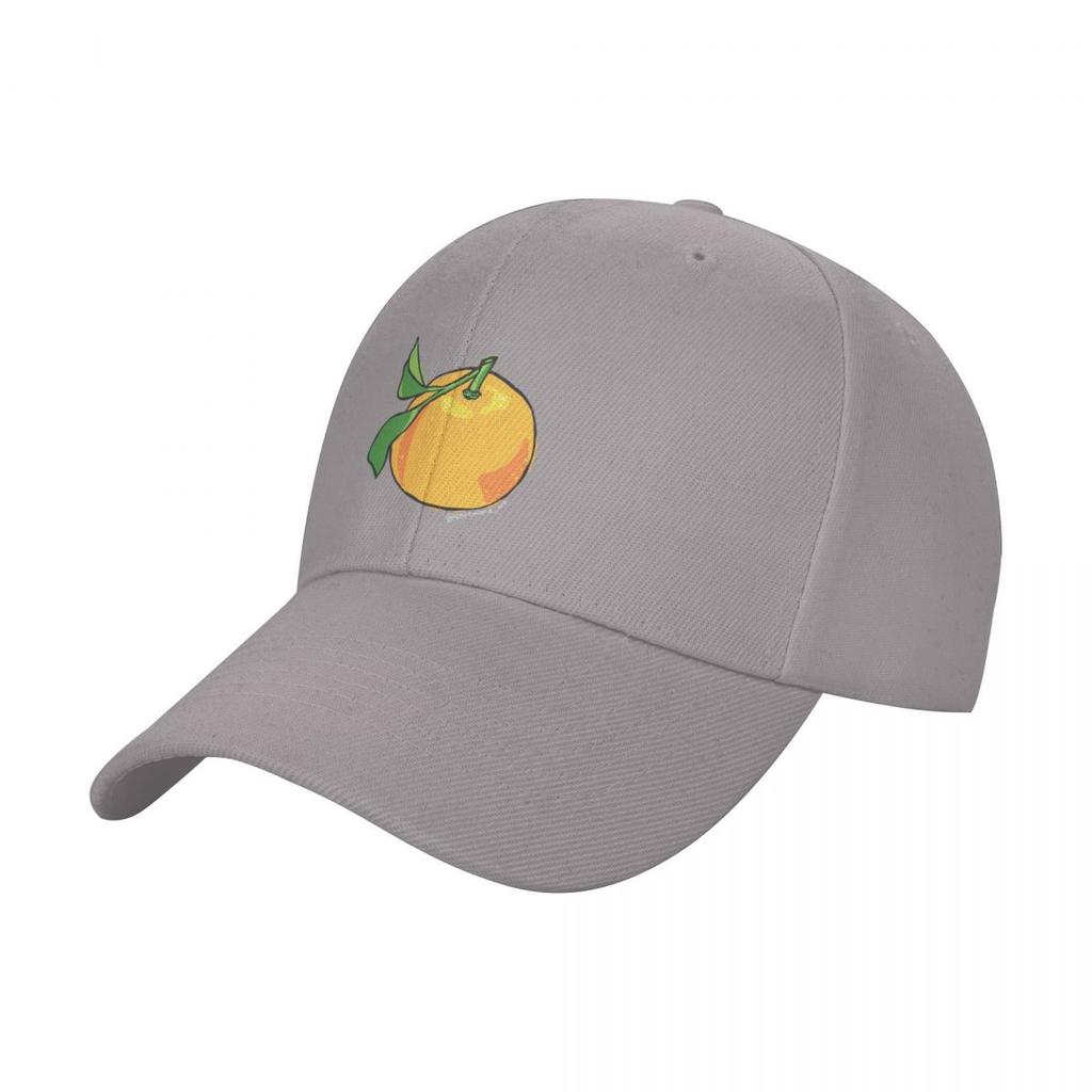 Orange Baseball Cap Icon Golf Cap Fun Hats Women Hats Men's