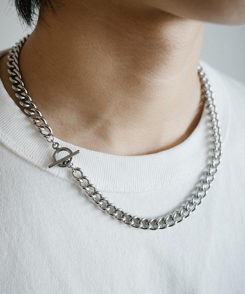 Bicycletrophy S.S Chain Necklace 13 (Thick Type / All Surgical Steel)