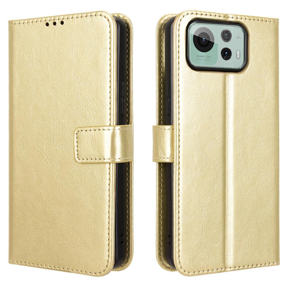 For Asus Zenfone 12 Ultra 5G Case Crazy Horse Texture PU Leather Phone Wallet Cover