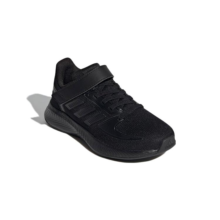 Adidas Neo Runfalcon 2.0 Breathable Abrasion Resistant Breathable And Wear resistant Low top Kids' Running Shoes Black FZ0114