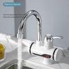 3000W Fast Heating Instant Water Heater Temperature Display Electric Hot Water Tap  Office Space