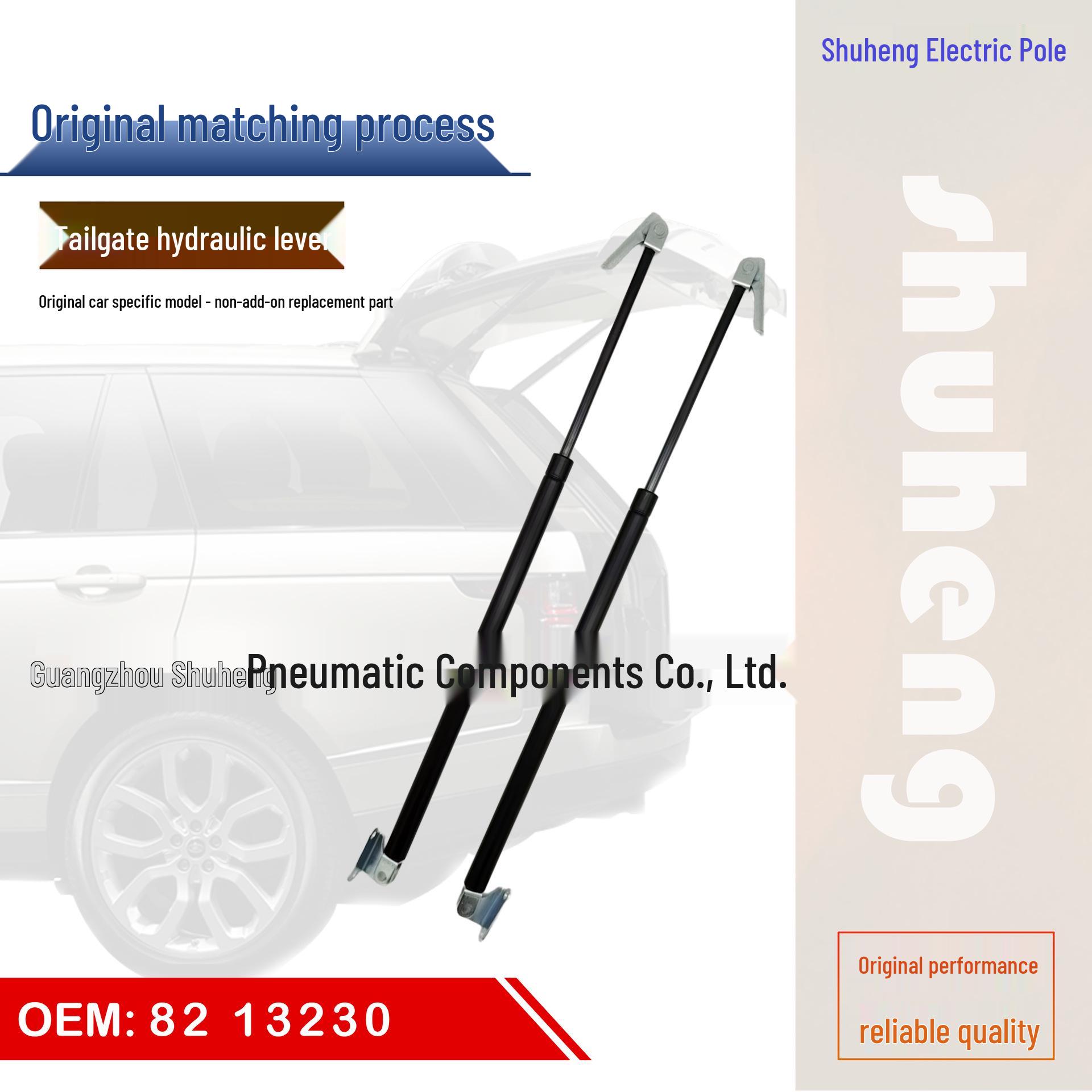 

Гідравлічний амортизатор задньої кришки багажника для Toyota Old Hiace H10 GD Black LH