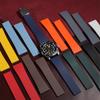 18mm 19mm 20mm 21mm 22mm Fluororubber Strap for Rolex Watch Day-Date Deepsea Submariner Cut To Size Rubber Band for Seiko Watch