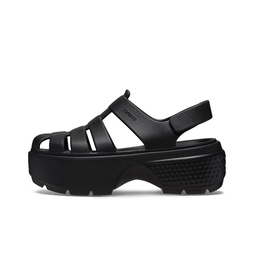 Crocs Stomp Fisherman Sandal Black Men Sneakers 209938-001