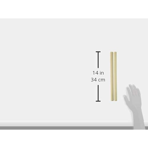 Koyanagi Sangyo Taiko Drumsticks (Japanese Magnolia Wood), Medium, Narrow Tip, 47061