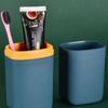 Portable Travel Wash Cup Toothbrush Holder Toothpaste Storage Box Bathroom Organizer Home Storage Solution
