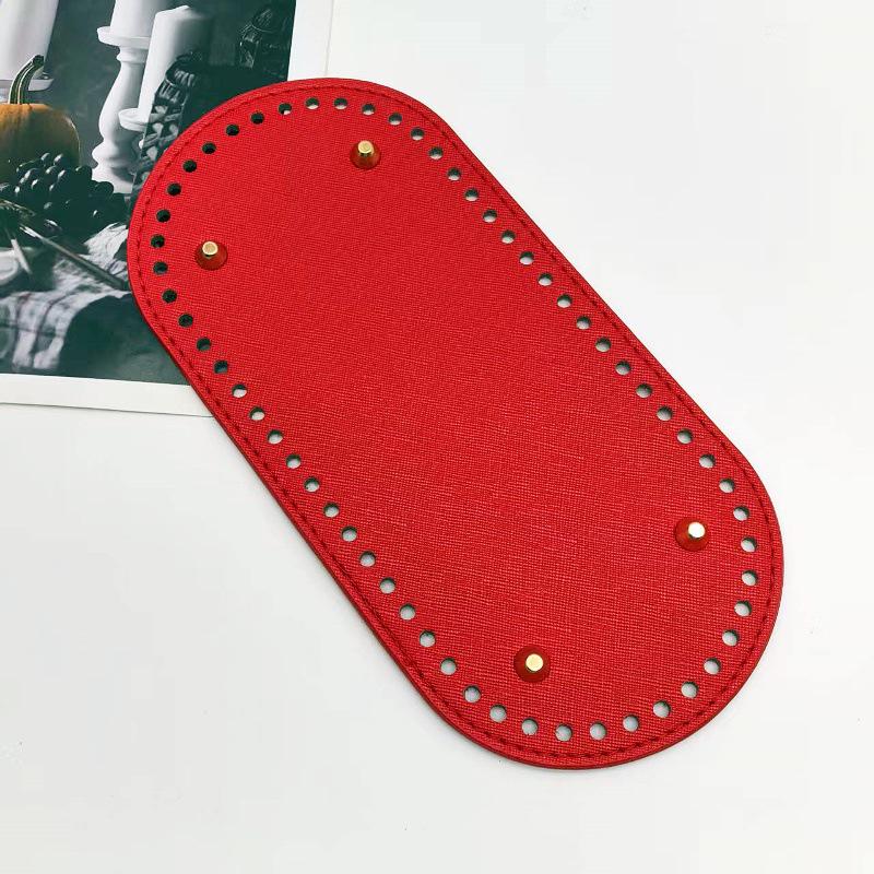 Ovaler Boden für DIY Häkel- und Strick-Bucket-Bag - Handgefertigtes Webzubehör