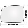 For Land Rover Discovery 3 2004 - 2009 Freelander 2 2006 - 2009 Range Rover 2005 - 2009 Left Right Side Wing Mirror Glass Heated