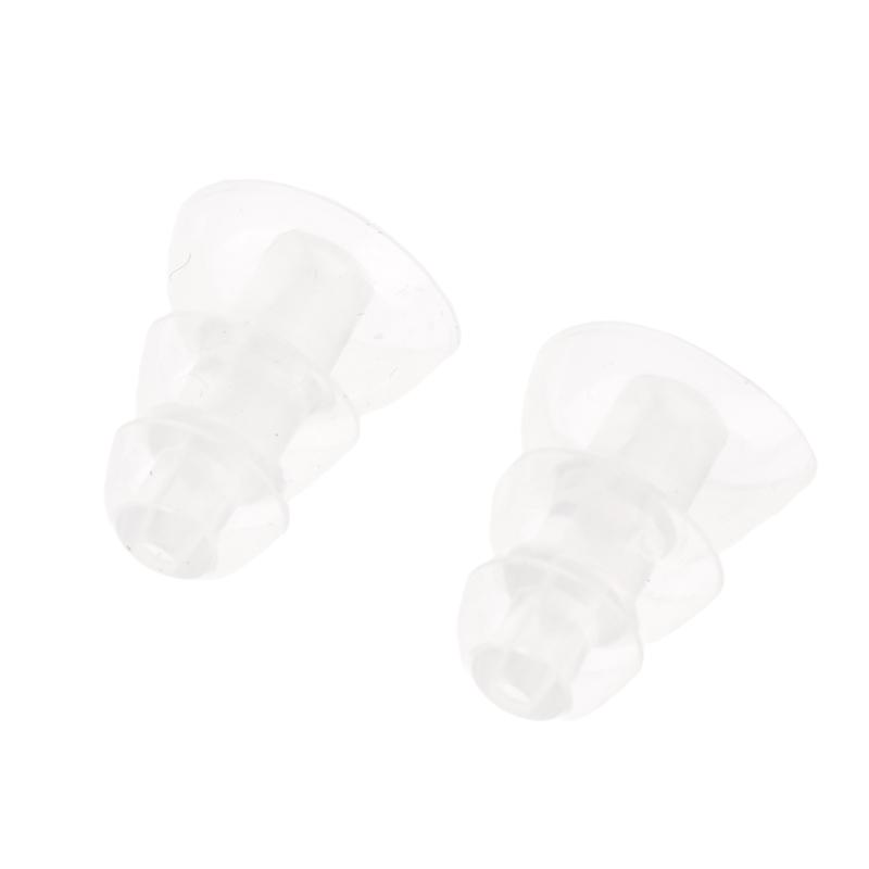 

2 шт. слуховые аппараты вкладыши вкладыши 3 слоя мягкий силиконовый сменный карман слуховые аппараты вкладыши вкладыши уход за ушами