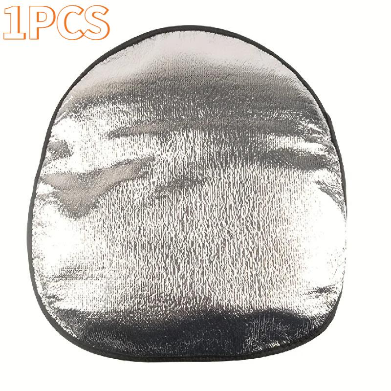 Xiaomi Anti UV Sunscreen Car Steering Wheel Sun Shade Silver Foldable Double Thick Design For Automobile Interior Sun Protection