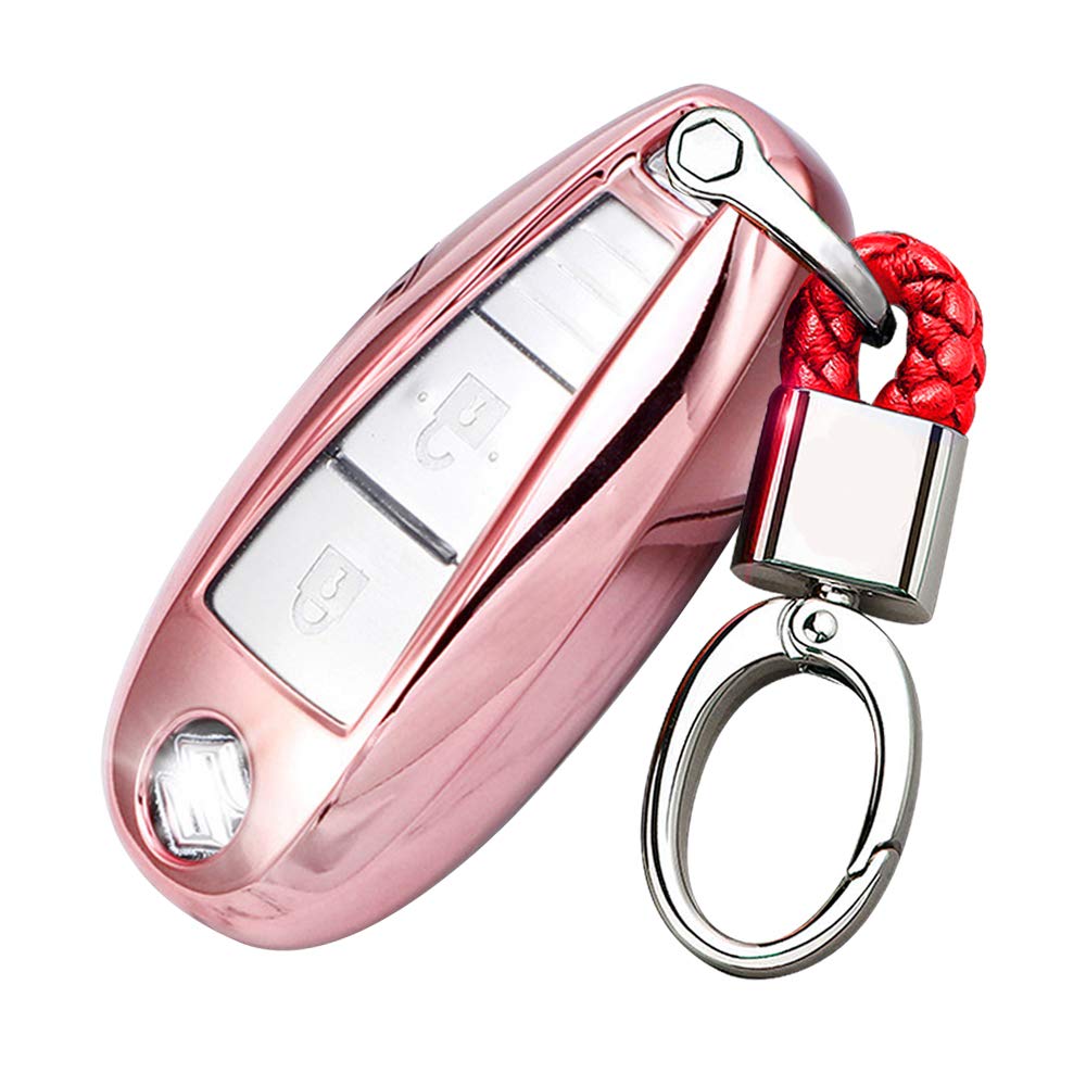 [BOMI] Compatible/replacement Suzuki key cover, Suzuki key chain High-grade gloss розовый