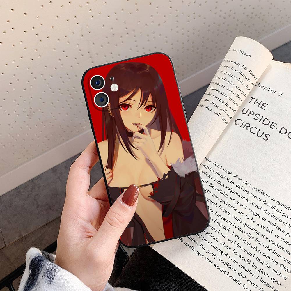 Consort Yu Animated Game Fate Grand Order Phone Case For IPhone 17 Air 16 15 14 13 Pro Max 11 12 Black Silicone Cover