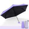 Windproof Rain Umbrella Anti UV Sun Shade Parasol Five-Folding Parasol  Student