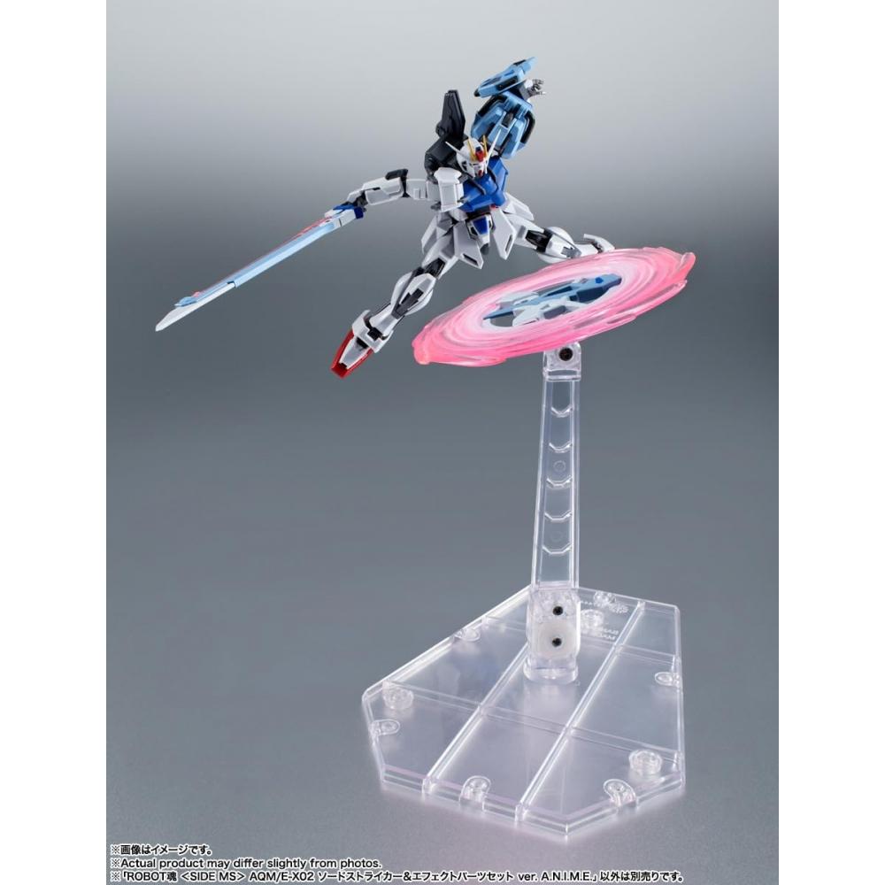 TAMASHII NATIONS ROBOT Spirits Mobile Suit Gundam SEED AQME-X02 Sword Striker & Effect Parts Set ver. A.N.I.M.E. Approx. 165mm ABS&PVC Painted Movable