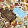 12*7cm Rider Waite Tarot Cards - 78 Card Original Tarot Deck with Instruction Manual - Traditional Divination Tool