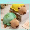 Turtle Shaped Creative Capybara Cartoon Detachable Plush Toy Pillow For Gift