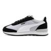 R78 Wind Unisex Versatile Comfort Low Lifestyle Casual Shoes Fabric Artificial Leather Cowhide Black Grey White 392899-01
