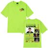 Rapper Luar La L 2025 Album L3TRA T Shirts Unisexs Women Hip Hop Fashion Short Sleeve Tshirts Cotton Oversized Streetwear Tshirt