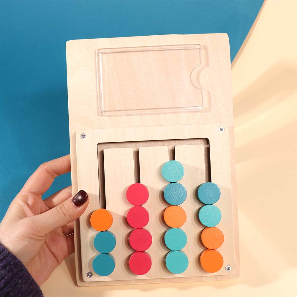 Hand-eye Coordination Colors Matching Game Training Enlightenment Colors Cognitive Puzzles  Student