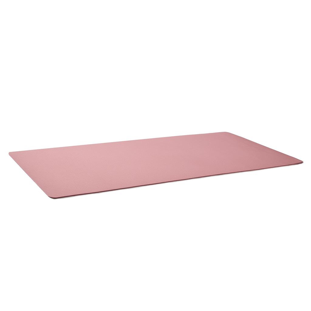Amazon Basics Yoga Mat, 6mm Thick, TPE, with Carrying Strap, Workout Mat, Stretching Mat, Pilates Mat, Plum, 187 X 61 X 1cm