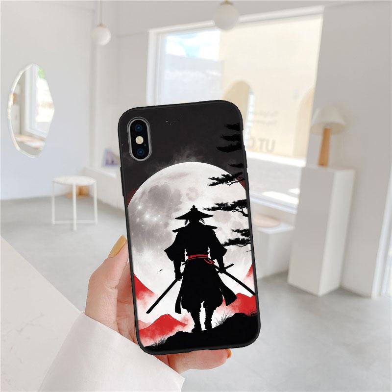 PP41 Japan Samurai Mask Soft Shell Phone Case for Xiaomi Xiaomi Poco M4 M5 M6 M7 X3 X6 X7 F8 Ultra Pro GT NFC
