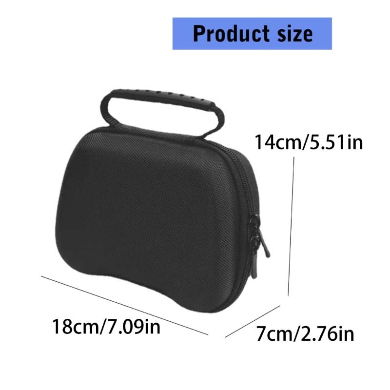 Game Controller Pouch Storage Bag for Controller Scratchproof Protector Hard Case Impact Resistant Carrying Case