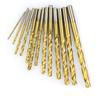 High-Speed Steel Drill Kit 13 Piece Set, Impact Quick Change Drill Kit for Cast Iron Hardening Metal Wood and Plastic