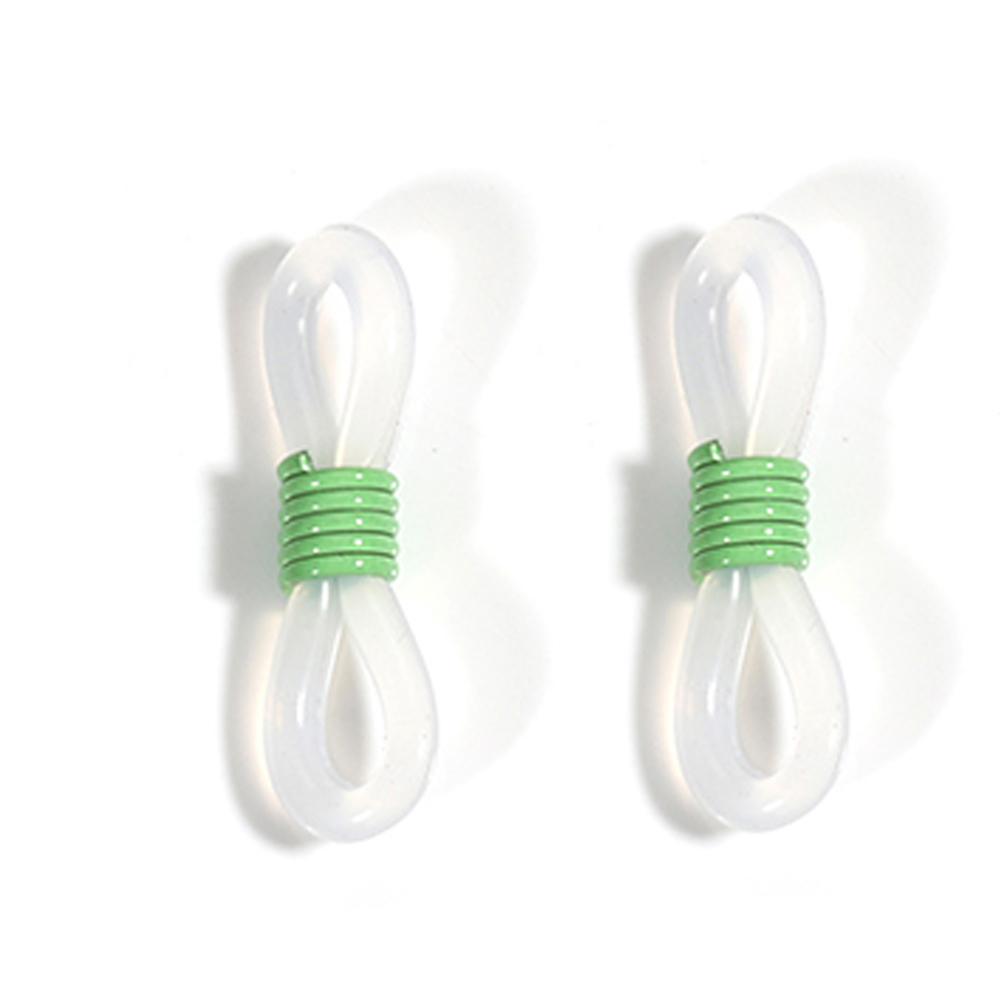 50pcs Eyeglasses Chain Rubber Connector Spectacle Frame Connector Retainer for Sunglasses Holder Chain Necklace Accessories