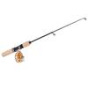 26in Telescopic Fishing Rod with Reel Set Portable Outdoor Winter Ice Fishing Tackle