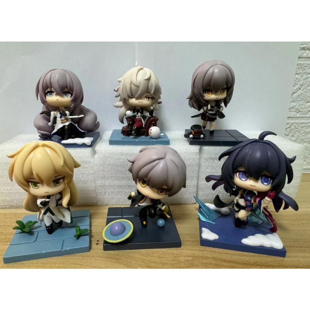 

6pcs/set Honkai: Star Rail Action Figure Model Collection Toy 10cm no box