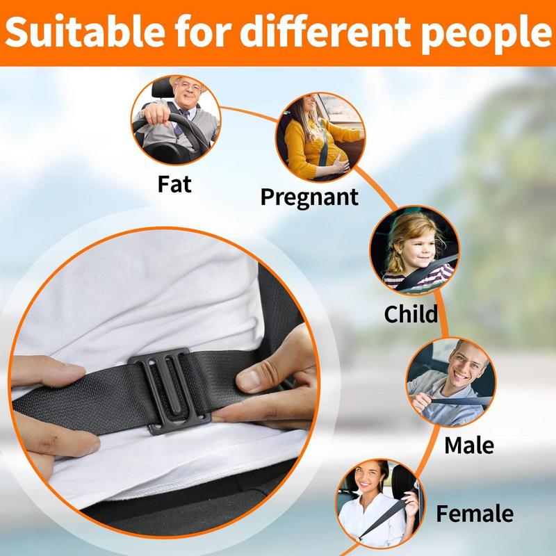 Seatbelt Adjuster For Kids Car Seat Belt Adjuster Seat Belt Buckle Universal Shoulder Neck Strap Positioner Improve Driving