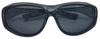 Trick Face Trick Glasses that can be worn over regular Polarized UV Clear gray polarized [Face glasses] Over-sunglasses glasses. lenses, protection.