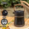 Insulated Braised Teapot Ceramic Inner Pot Smart Braised Teapot 316 Stainless Steel Tea Water Separation Household Portable Insulated Pot