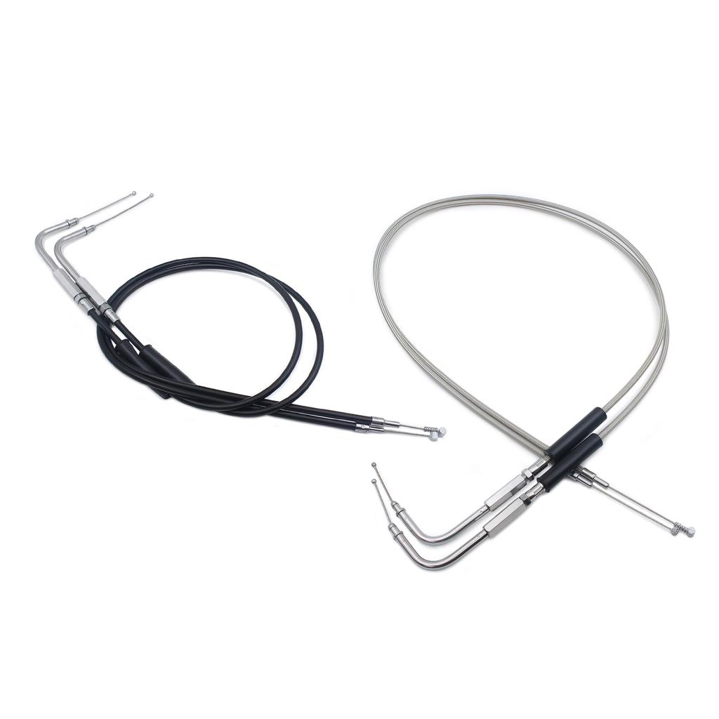 Motorcycle Parts Throttle Cable 90cm 110cm 130cm 150cm For Harley Sportster 1200 Custom Anniversary XLH1200C Police XL1200CP
