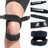 Sports Pressurized Silicone Patella Belt Running Mountaineering Cycling Fitness Shock Absorption Two-way Adjustment Meniscus Sports Knee Pads