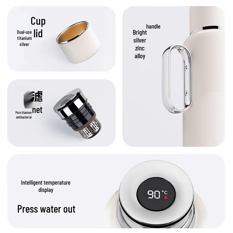 SAMADOYO Intelligent Thermal Flask with Cat Motif