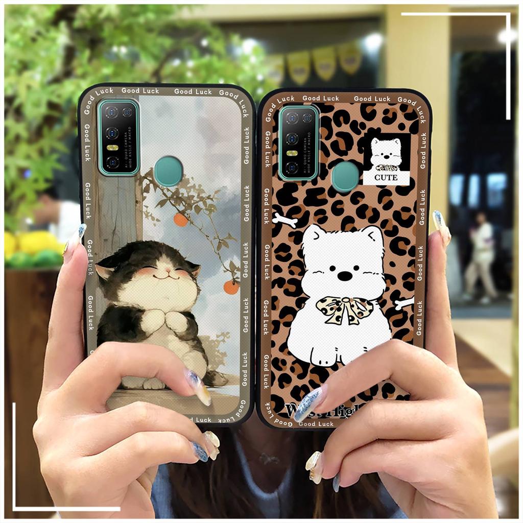Full Wrap Anti-knock Phone Case For Doogee N30 Graffiti Shockproof TPU Back Cover Cute Silicone Anti-dust Fashion Design