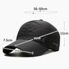 Cappellino da Baseball a Rete Traspirante ad Asciugatura Rapida per Uomo Donna, Visiera Parasole Estiva Originale Regolabile, Cappello da Pesca