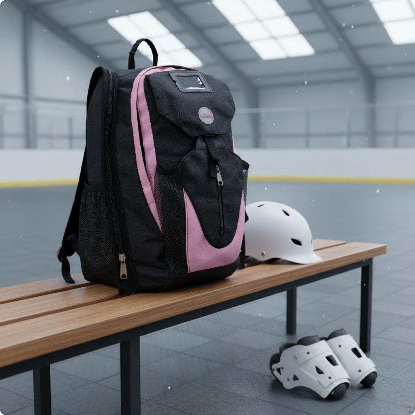 Ice Skate Backpack Large Capacity Inline