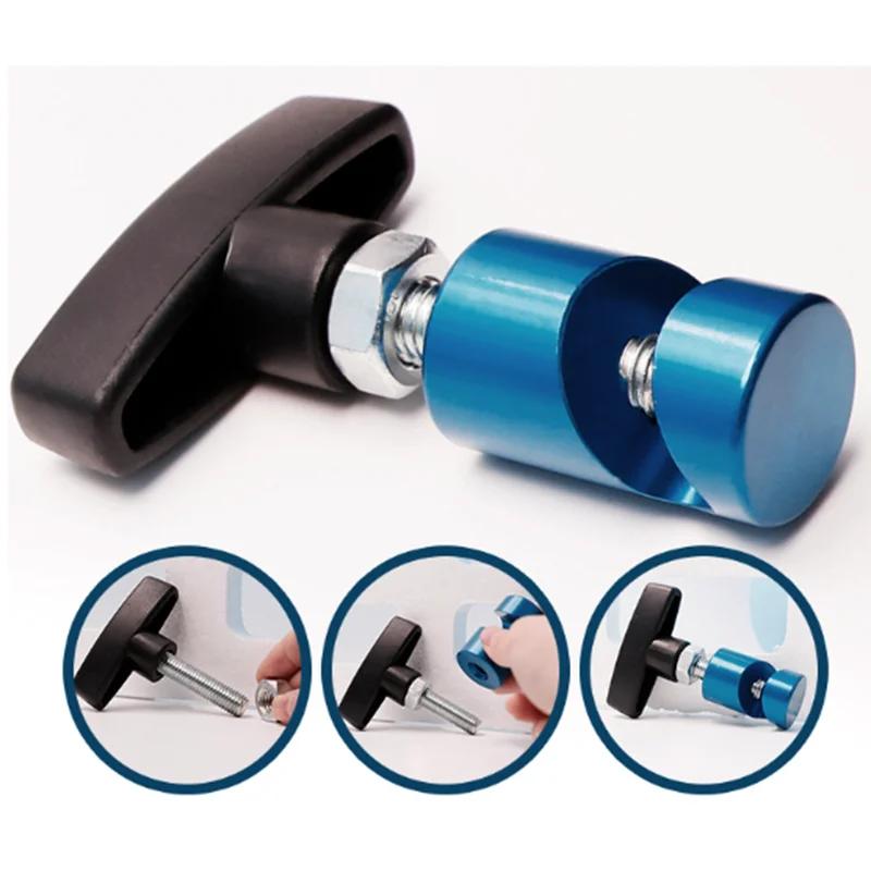 1Pcs Aluminum Car Hood Holder Trunk Pressure Anti-slip Lift Cover Support Lifting Fixing Rod Clamp Engine Support Tools Clam