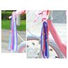 Fashion Bike Handlebar Streamers Bike Tassels Ribbon Ornaments Colorful Bike Streamers Cycling Decorate Accessory