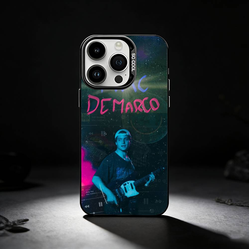 Mac D-DeMarco Singer Phone Case For iPhone 17,16,15,14,13,12,11 Plus,Pro Max,XS,Colored Silver Phone Case