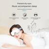 In Stock High Frequency Vibrating Air Compression Wireless Household Portable Eye Massager With Music Heat Eye Care Massager